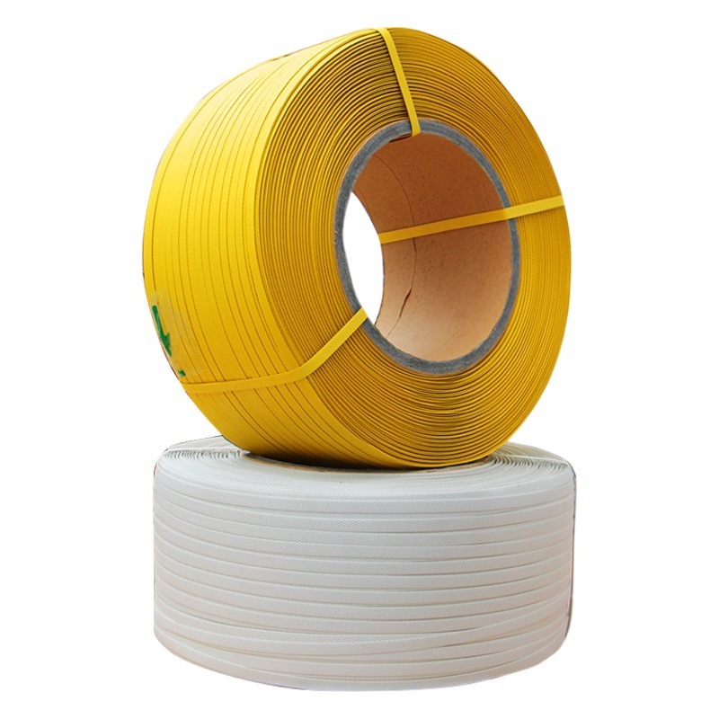 Fábrica al por mayor de PP cinturón de embalaje máquina de encuadernación cinturón hecho a mano Blanco Bolsa de plástico transparente embalaje cinturón de fijación