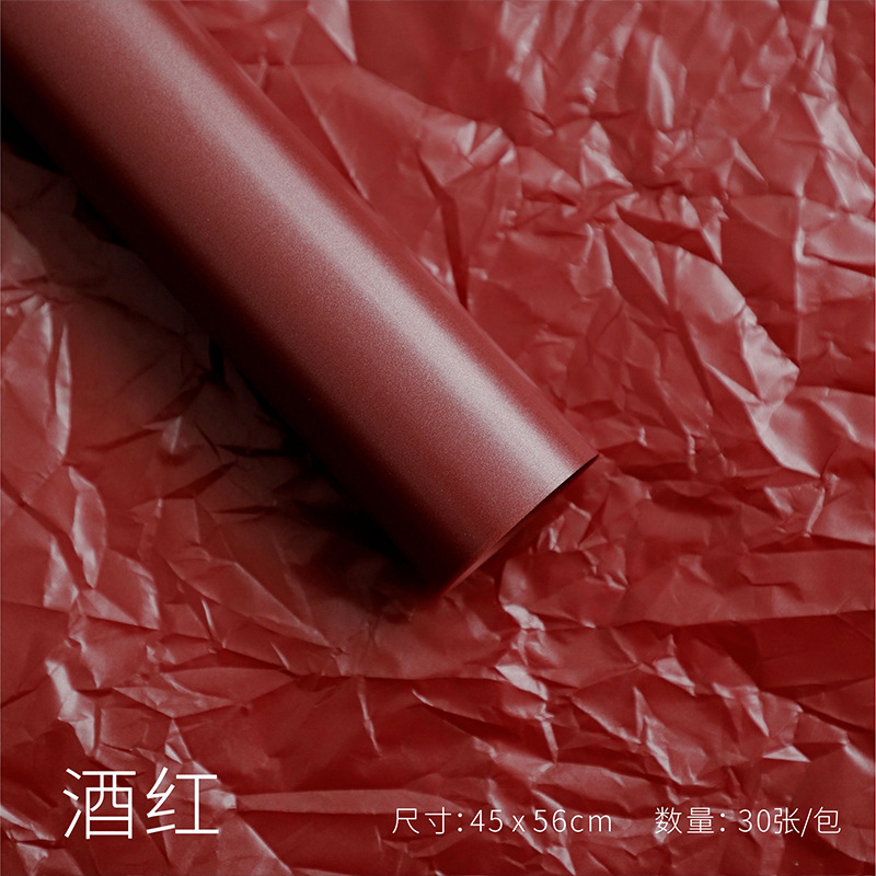 Papel de pera perla impermeable base de ramo de papel de forro papel de embalaje de flores al por mayor para hornear papel de embalaje floral
