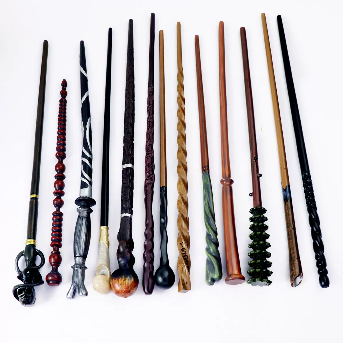 哈利波特魔杖 树脂工艺品 邓布利多环球影城赫敏钢芯魔法棒批发