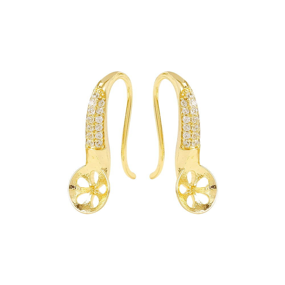 Classic earrings, accessory, accessories, metal material, zirconium, wholesale