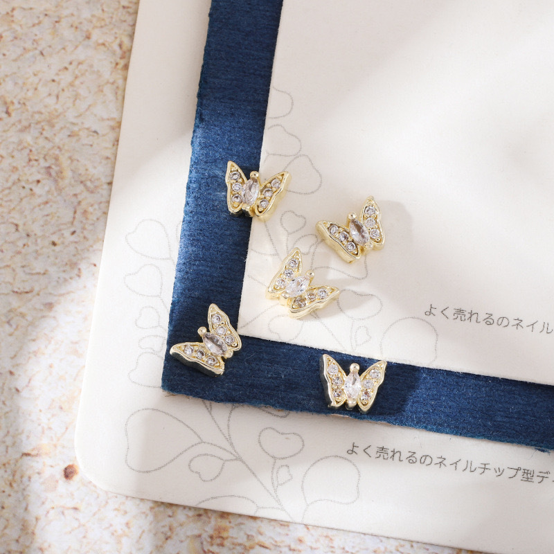 Celebridad de Internet nuevos accesorios de uñas Iris arco de alta retención de color ajuste arco de uñas diamante desgaste material de uñas diamante