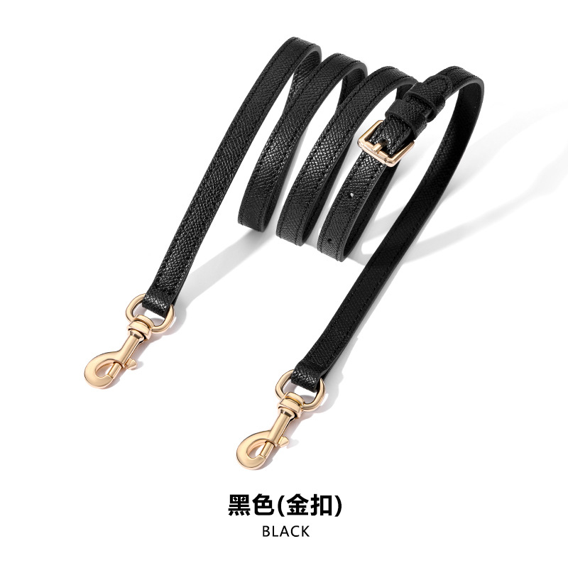 A- 82 black palm print 1.2cm *(110cm-130cm) wine god gold buckle