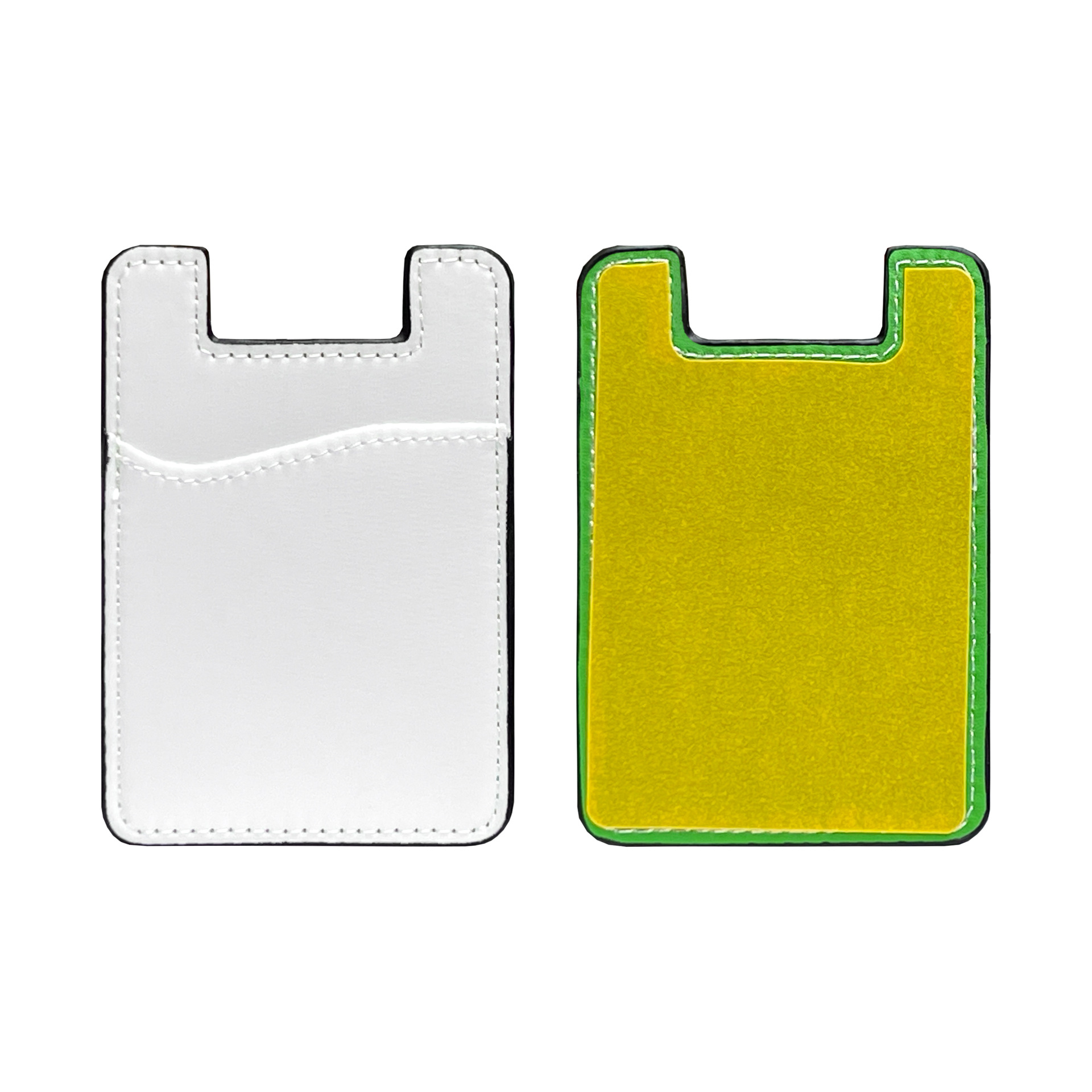 Suministro directo de fábrica transferencia térmica en blanco teléfono móvil etiqueta trasera tarjeta cubierta sublimación etiqueta engomada del teléfono móvil en stock