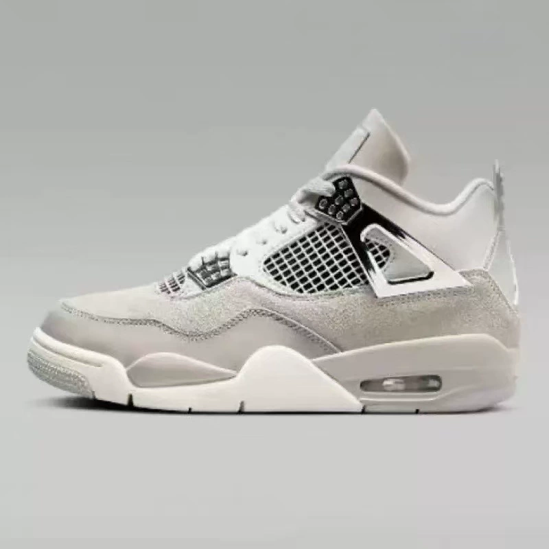 Баскетбольные кроссовки Putian AJ4 big Paris black cat electric mother yellow white cement white sail red white cat Oreocho 4 для мужчин и женщин