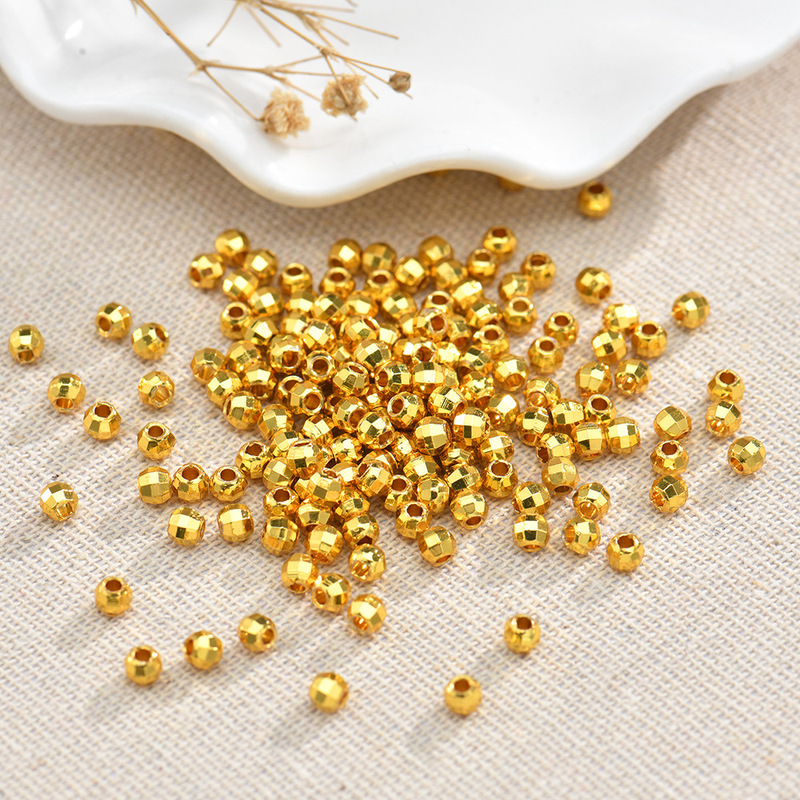 24K Gold-Plated Color-Preserving Disco Beads Laser Beads DIY Jewelry Accessories Handmade Beads Loose Beads Bracelet Necklace Spacer Beads 24K Gold-Plated Color-Preserving Disco Beads Laser Beads DIY Jewelry Accessories Handmade Beads Loose Beads Bracelet Necklace Spacer Beads