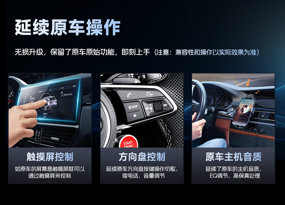 Wireless Carplay Adapter Wireless Android Auto Wired to Wireless Car Navigation Carplay Adapter