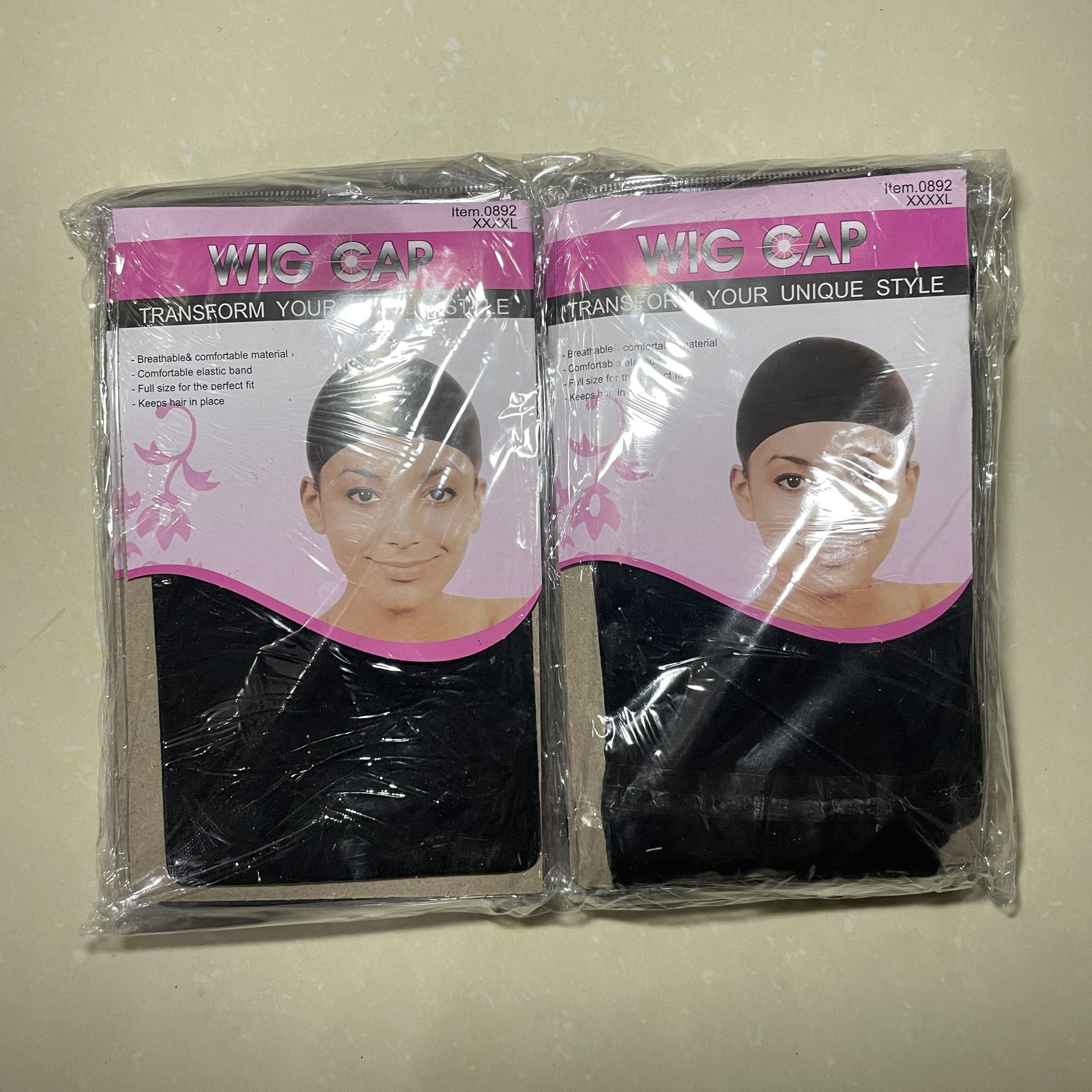 NYLON WIG CAP, stocking-style wig cap, nylon wig net, high-elasticity wig net cap, hair cap