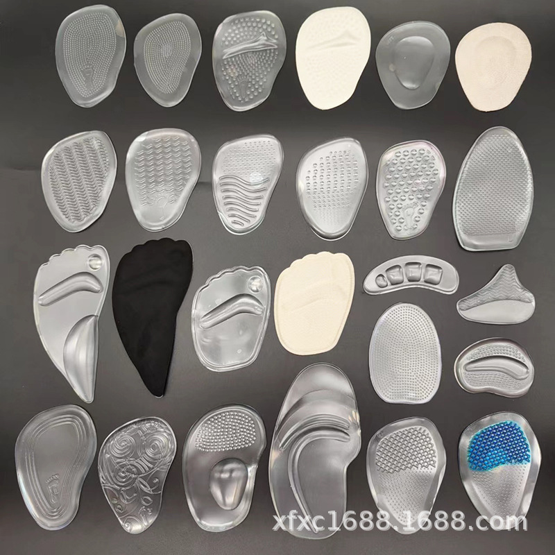 Pu Forefoot Pad Shock-Absorbing Anti-Slip Front Half Pad Silicone Transparent Gel Forefoot Pad Anti-Pain Sports Anti-Wear Forefoot Pad Pu Forefoot Pad Shock-Absorbing Anti-Slip Front Half Pad Silicone Transparent Gel Forefoot Pad Anti-Pain Sports Anti-Wear Forefoot Pad