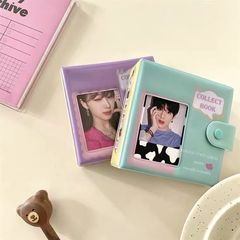 Korean ins Mint Green Taro Purple Polaroid photo album loose-leaf 3-inch photo idol card storage star chasing card album