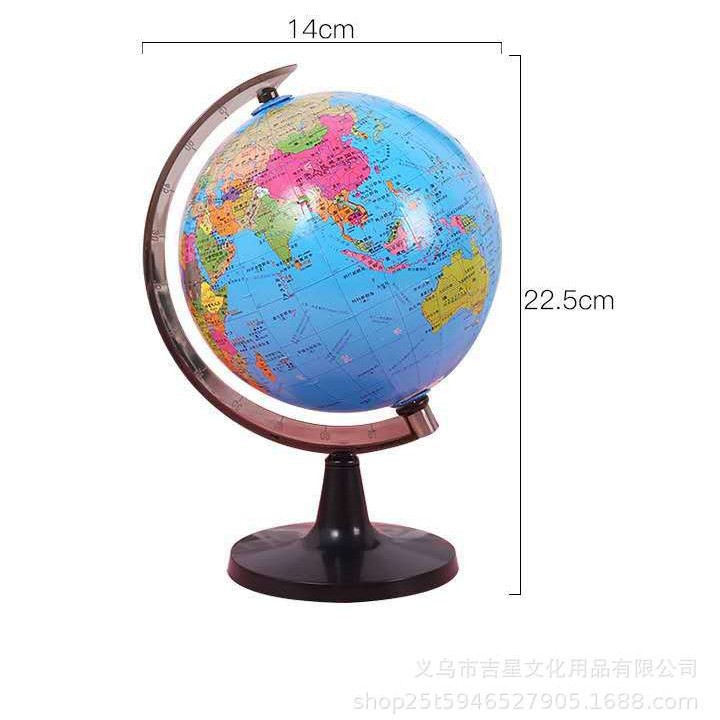 ayudas de enseñanza para estudiantes de primaria globo de oficina decoración rotatoria materiales de enseñanza para estudiantes de geografía aula globo