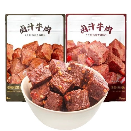 Spicy and Savory Five-Spice Beef Jerky - A Sichuan Specialty Snack