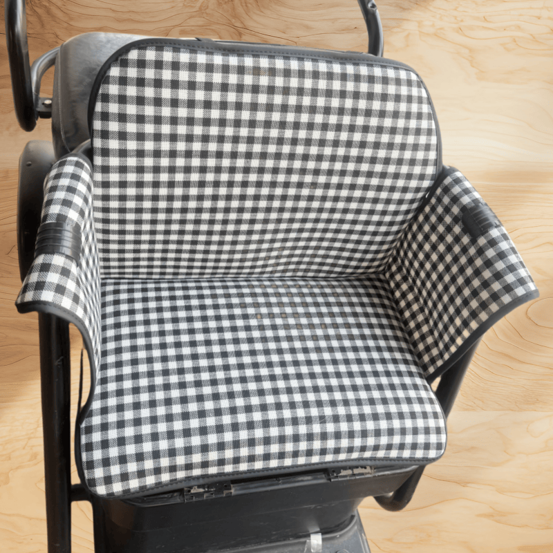 Yadi Electric Tricycle Emma Backrest Cushion Integrated Anti-Leakage Windproof Protective Enclosure Cushion Cover Universal