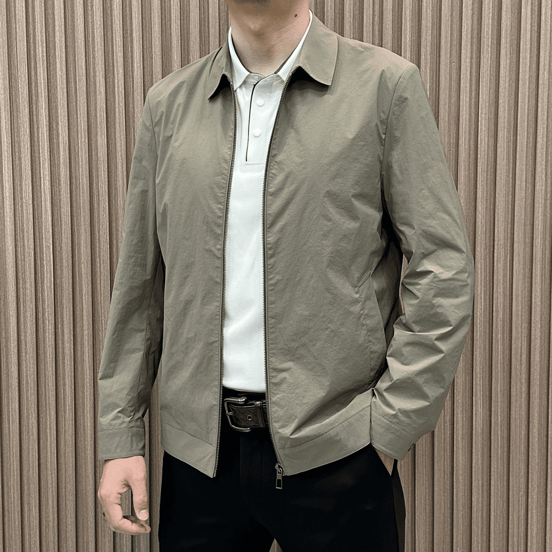 Giaccone invernale uomo giacca casual design minimalista moda_voghion.com