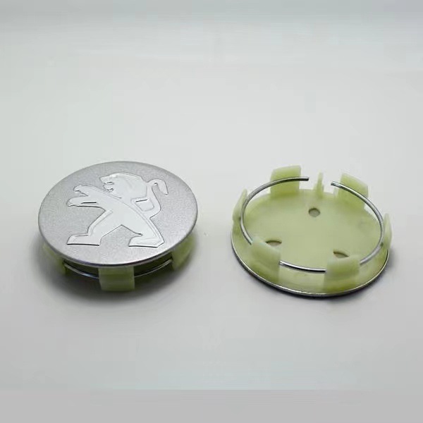 Tapacubos central compatible Peugeot 206 301 307 308 408 508 image 3