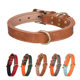 Contrast color space cotton pet collar lettering breathable dog collar retro leather dog leash factory direct sales
