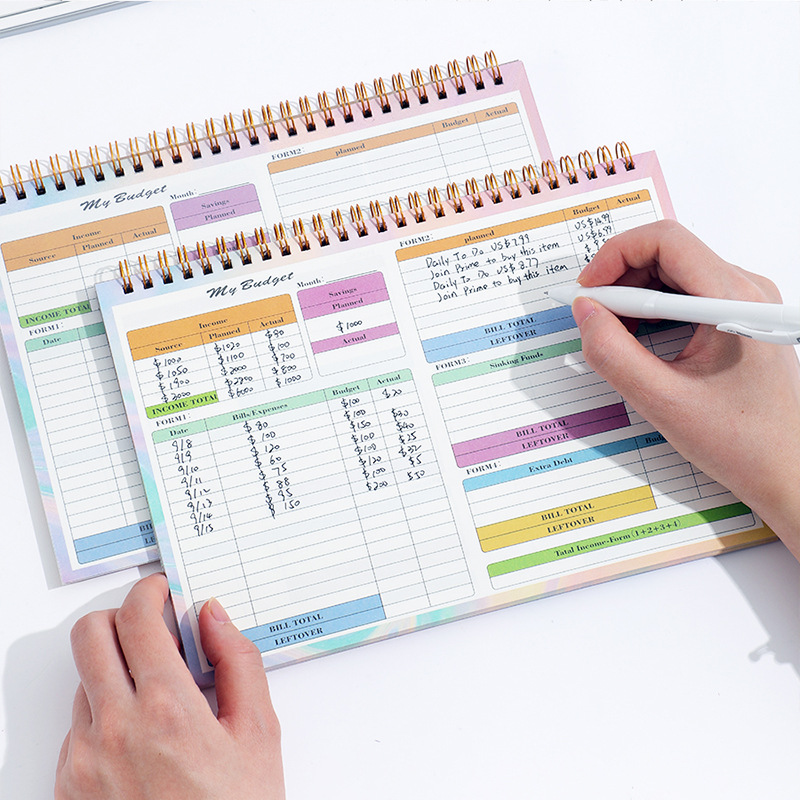 B5 Bookkeeping Notebook Image 1