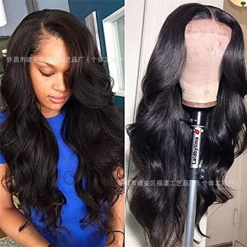 Manufacturer of Synthetic Fiber Wigs, African Long Curly Wigs, Women's Wigs with Center Parting, Large Waves, European and American Fashion Wigs, Wholesale in Stock