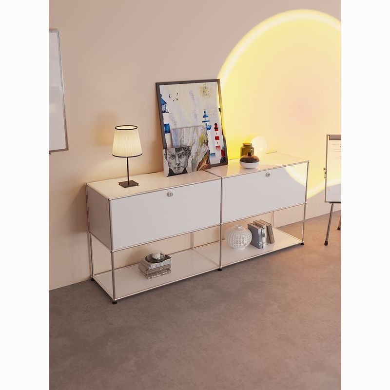 Usm Second-Hand Sideboard Small Household Module Cabinet Stainless Steel Tv Cabinet Living Room Storage Cabinet Storage Cabinet
