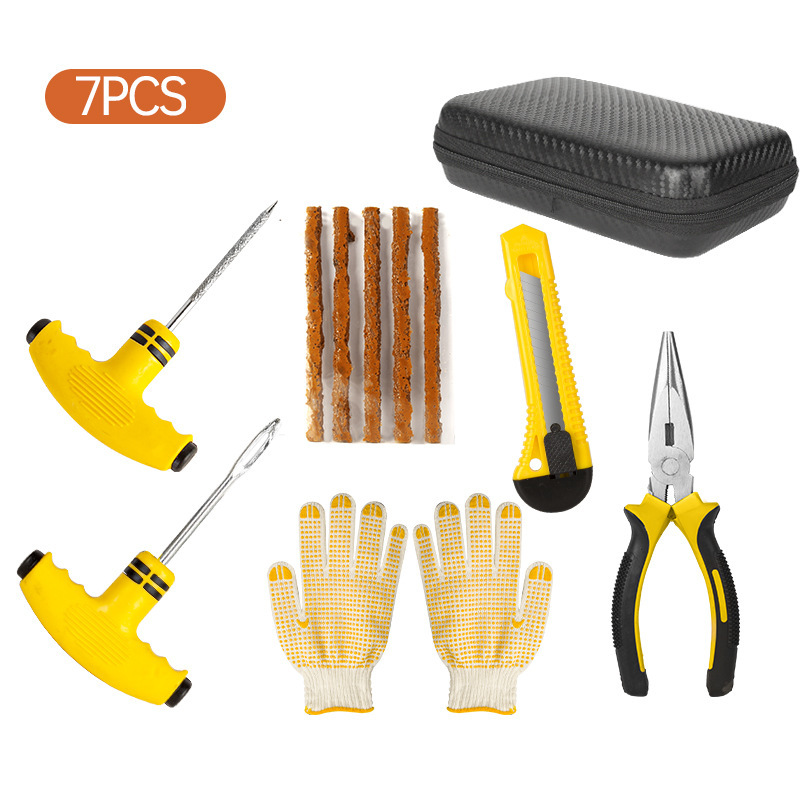 Qìchē – Kempinq və səyahət Tool Kit Tubeless - storage-bag-7-piece-set-no-glue