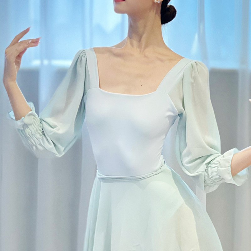 Carefully Selected Modern Dance Clothing for Women 2024 New Models Classical Dance Basic Skills Examination Latin Dance Practice Performance Outfit