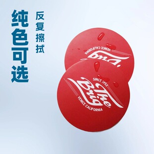 Customized Coasters, Waterproof, Anti-Scalding, and Oil-Proof Coasters, Placemats, Bar Drain Mats, Dining Table Absorbent Paper Coasters