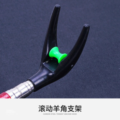 Stainless steel gun stand rod holder fishing stake fishing ground pole stand fishing rod support rod casting tackle