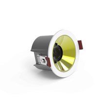 厂家新款筒灯外壳 深防眩LED筒灯外壳 双色筒灯外壳工程款销量