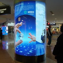 水性背喷灯片160G室内灯片写真制作材料广告灯箱片喷绘料灯片透光