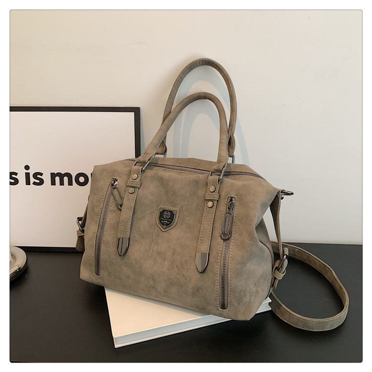 New cross-border foreign trade women's bag 2024 Retro casual handbag, European and American trend single-shoulder crossbody bag, tote bag for women undefined