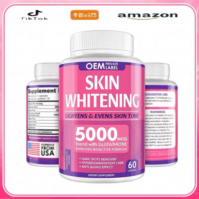 Glutathione Capsules 60 capsules Glutathione Cross-border Skin Pills…