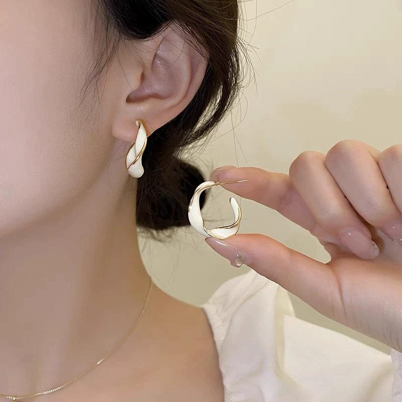 Серебряная игла, модные универсальные серьги, образец серебра 925