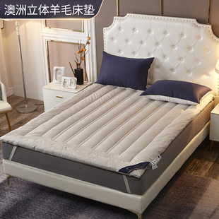 Australian Wool Mattress Bed Mattress Cushion Foldable Thickened Single Double Warm Four Seasons Household Tatami Mat