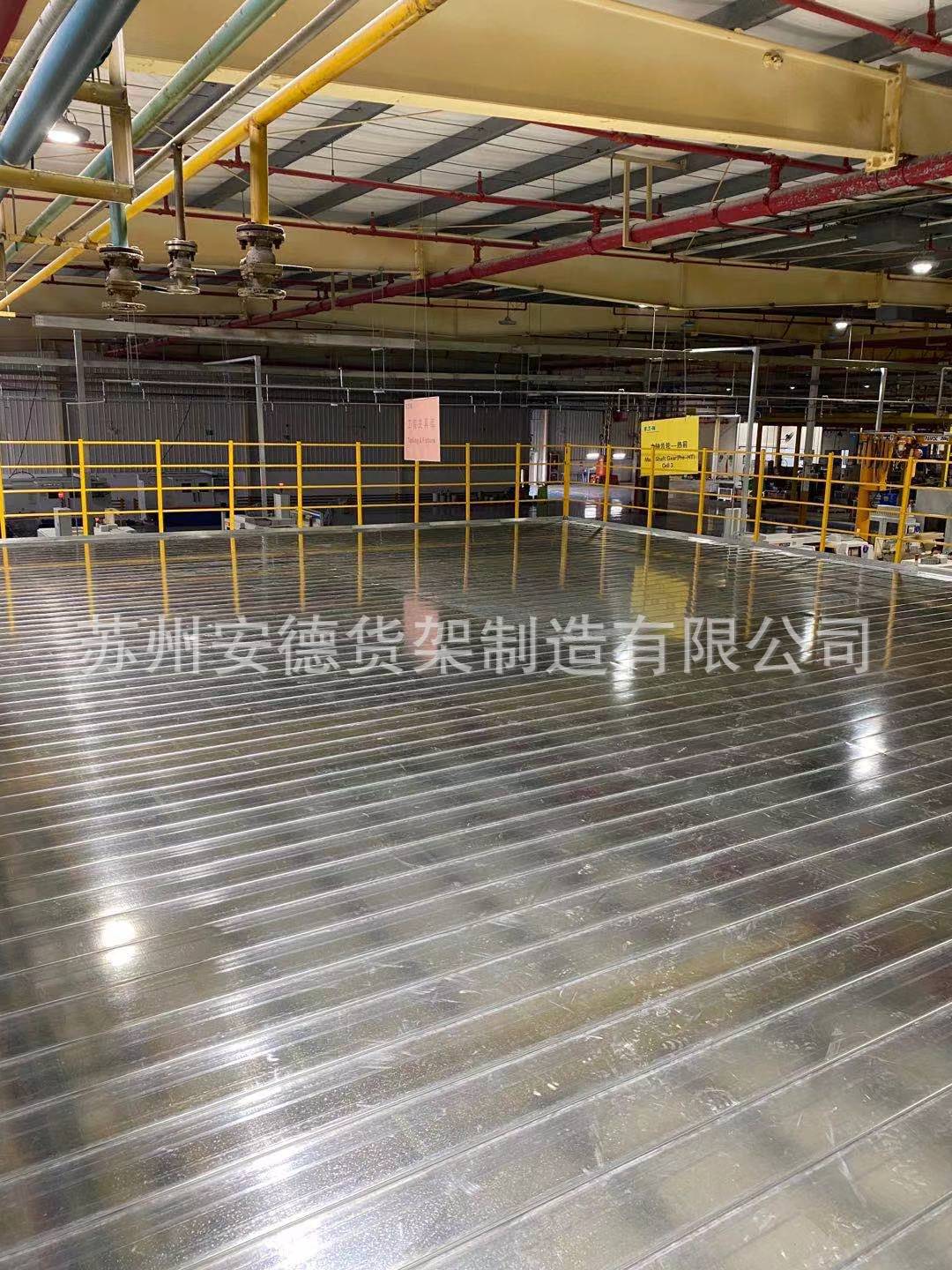 二层阁楼货架平台苏州工厂搭建钢构平台组装式货架工字钢结构定制-阿里巴巴