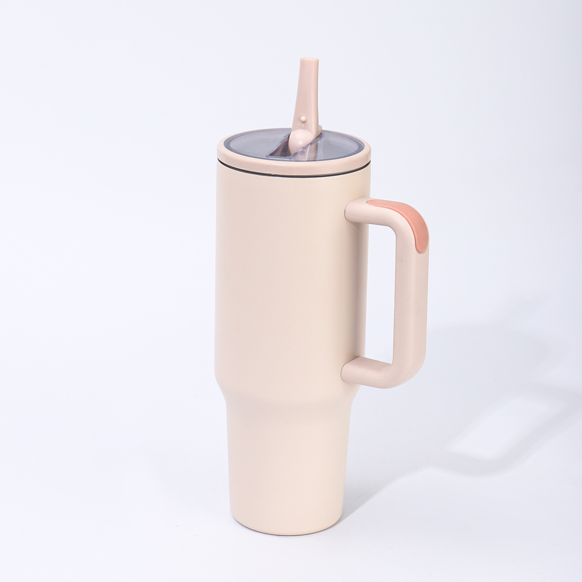 Moda de alto valor de la cara de cuatro generaciones 40oz taza de automóvil taza de aislamiento de acero inoxidable taza de hielo portátil de gran capacidad de paja