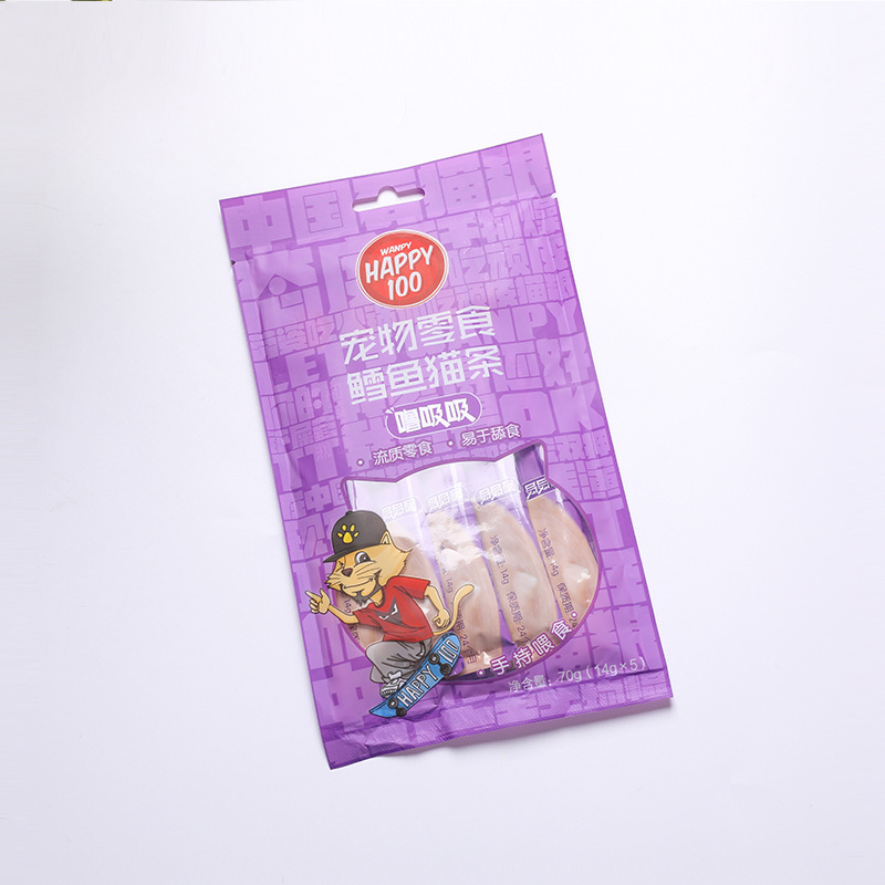 Sniffing succión de gatos - bacalao 14g * 5