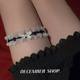 New Bow Lace Lolita Lolita Thigh Decoration Cute Girl's Leg Ring Foot Accessories Performance Accessories Legs