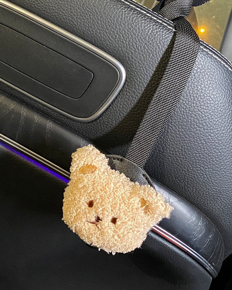 Asiento de automóvil, respaldo trasero, gancho pequeño, asiento de automóvil, lindo, gancho de asiento integrado en el automóvil, mujer de primera fila