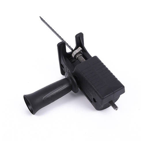 Household electric drill converted into electric saw, saber saw converted into reciprocating saw, electric woodworking handheld multifunctional conversion head accessory
