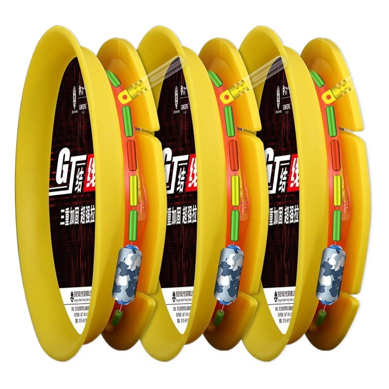 New GT knotless Main Line group finished fishing line Main Line set full set of high-end tied table fishing crucian carp fishing line Group