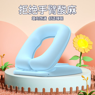 Nap pillow with fan lying pillow student table children Primary School student sleeping pillow lunch break lying hand-held electric fan