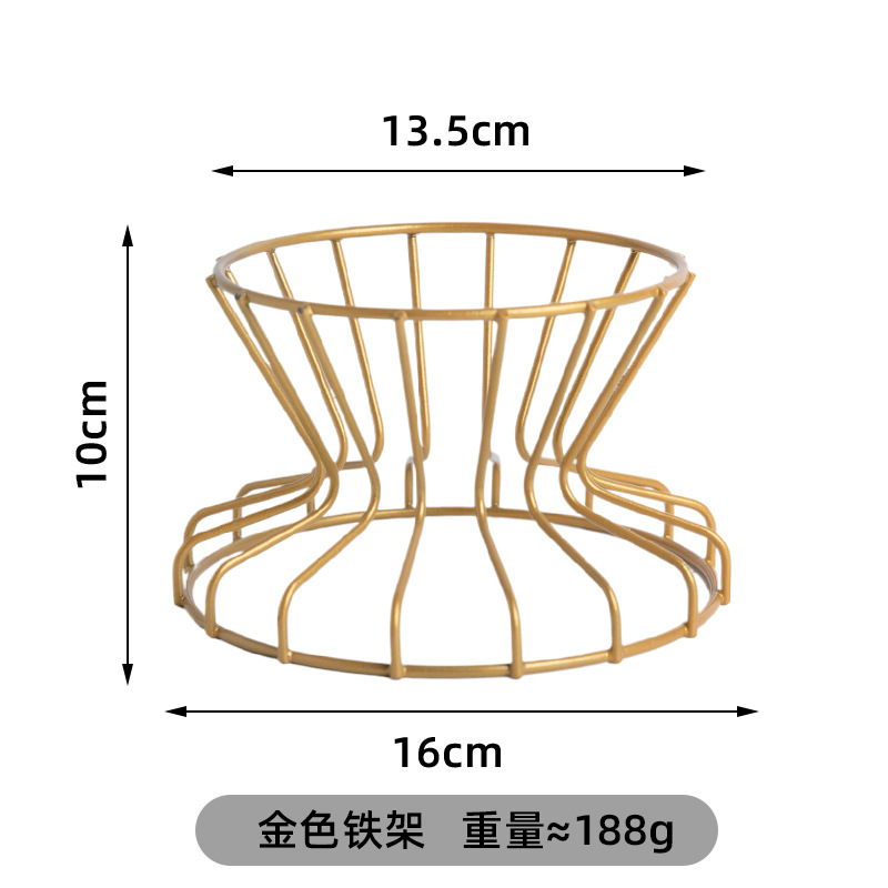 황금 철제 프레임