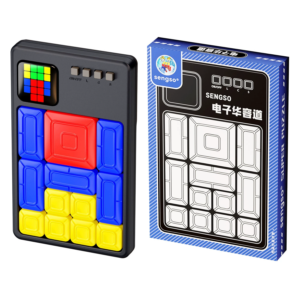 Электронный фонарик, цифровая интерактивная игра «Пятнашки», игрушка, Huarun
