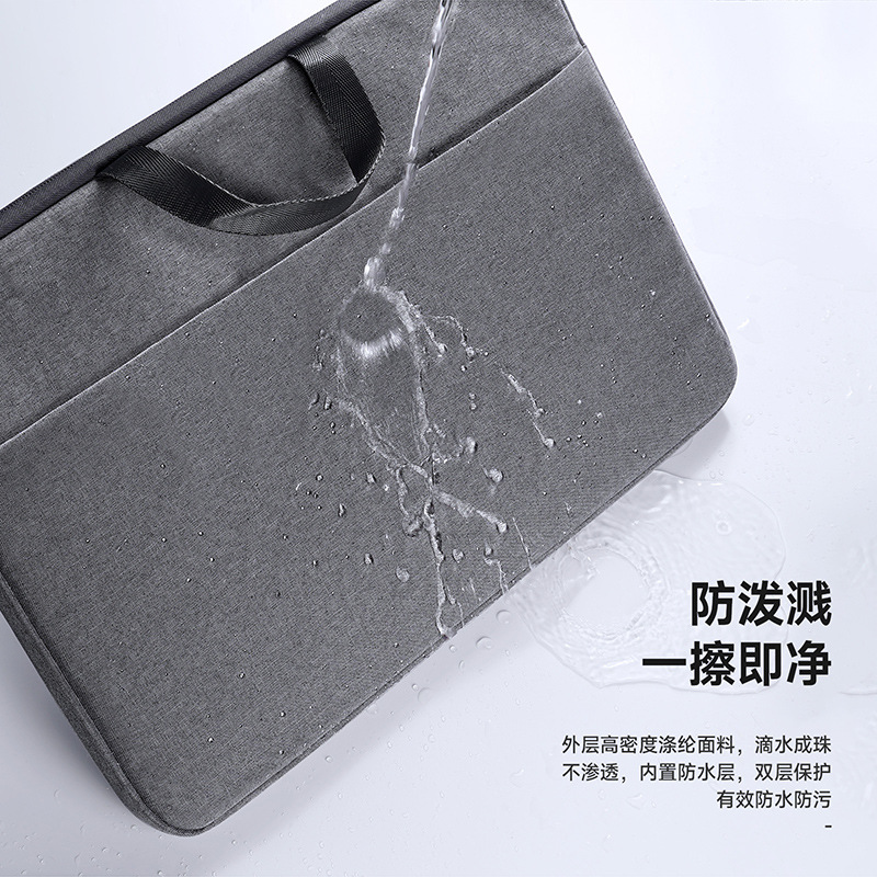 Bolsa de ordenador portátil de la tableta de negocios simple MacBook portátil funda protectora bolsa de forro ligero al por mayor