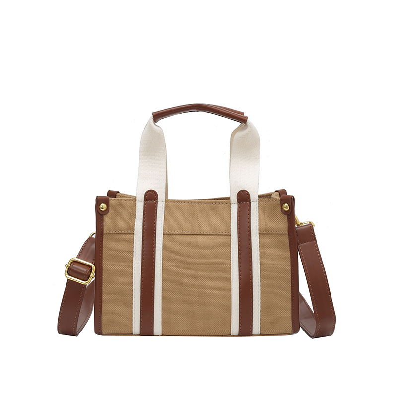 Bolso Tote para mujeres transfronterizas nuevo bolso de moda coreano de alta calidad contraste color versátil mochila de viaje
