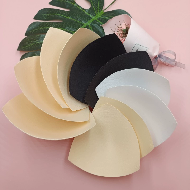 Тонкий бесшовный треугольник нагрудник Спортивное нижнее белье Купальник Одежда для йоги Вставка для чашек профессиональных производителей индивидуальная обработка