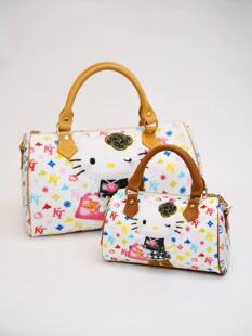 Hello Kitty, мультяшная вместительная и большая подушка, сумка на одно плечо