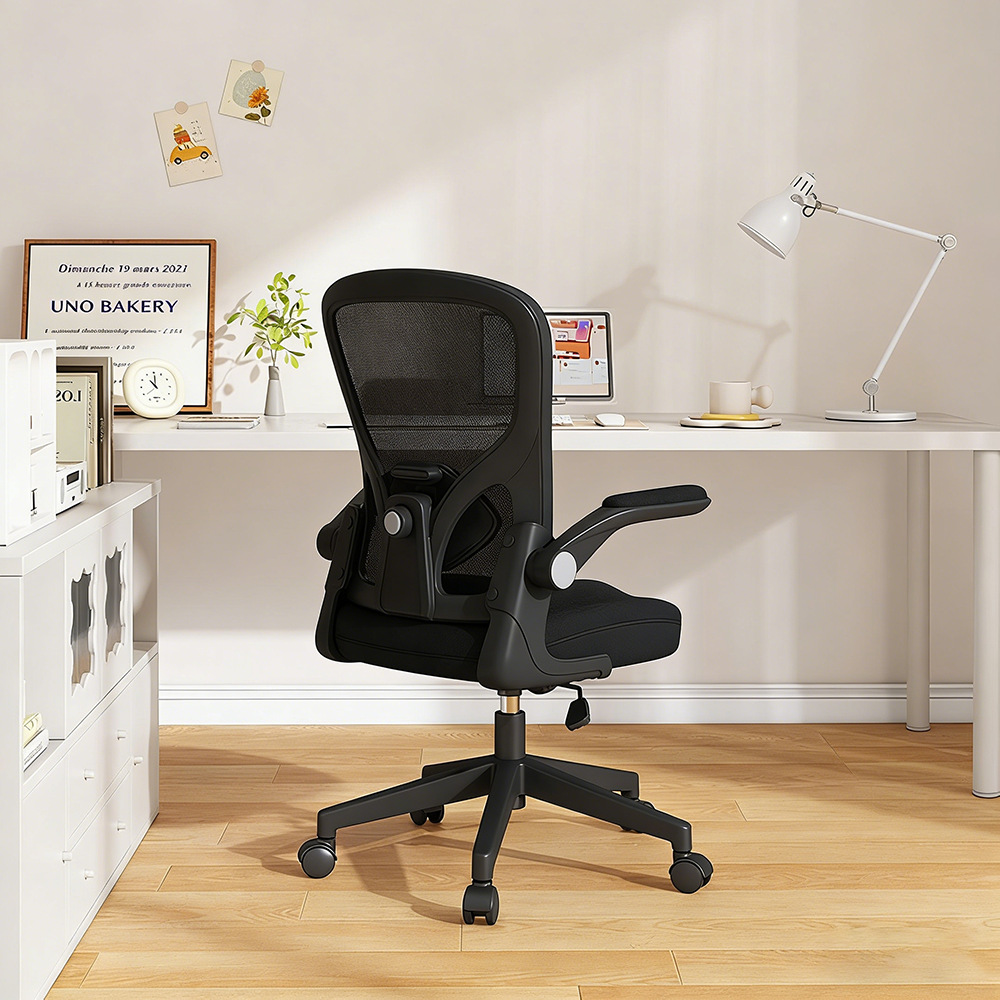 silla de computadora silla de oficina doméstica elevación silla giratoria respaldo cómodo asiento silla ergonómica cojín artefacto image 10