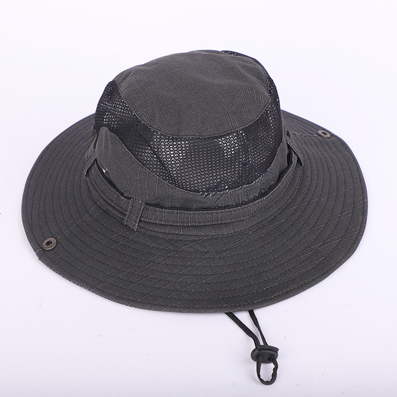 Verano al aire libre sombrero de los hombres sombrero de protección solar sombrero de ala grande para el sol sombrero de pesca de protección UV para hombres sombrero de pescador sombrero para el sol