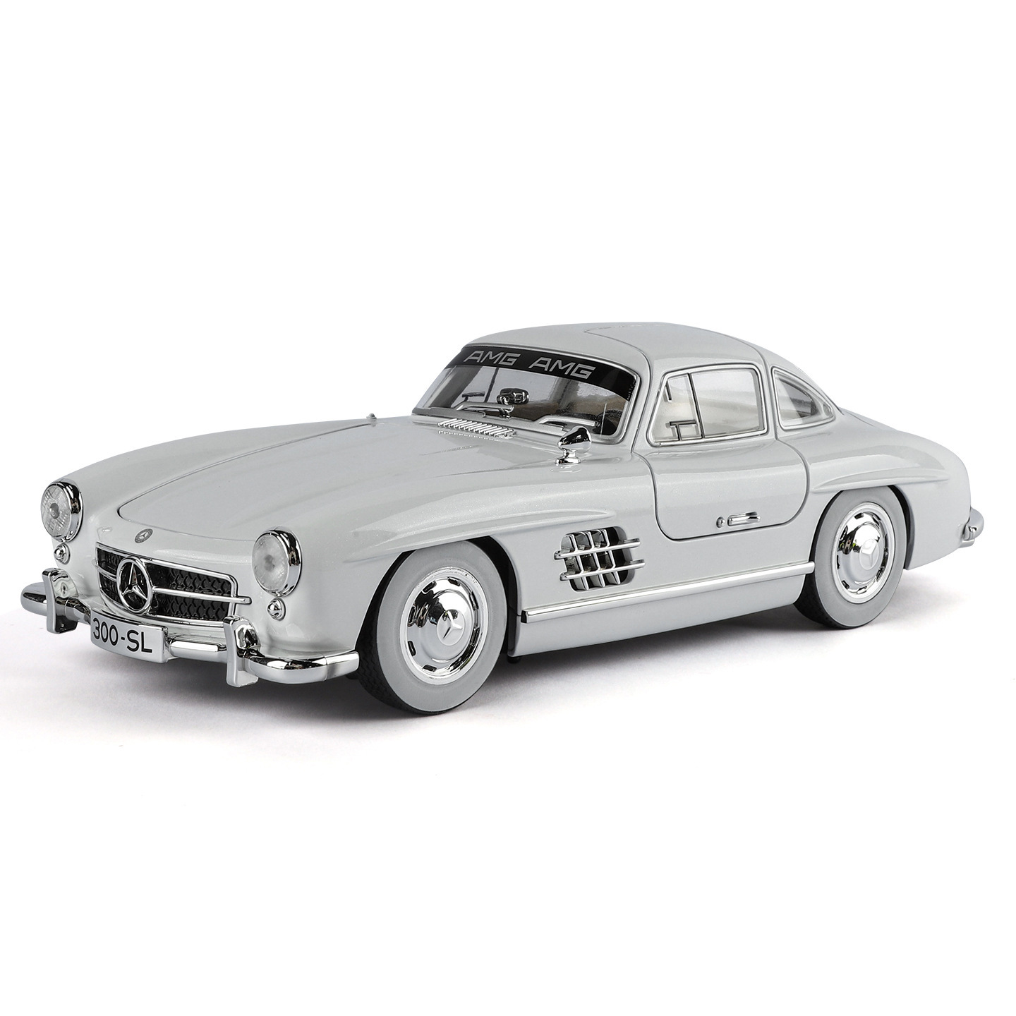 1:18 modelo de automóvil de aleación Ben300SL sonido y luz de alta gama restaurante atmósfera retro decoración accesorios al por mayor