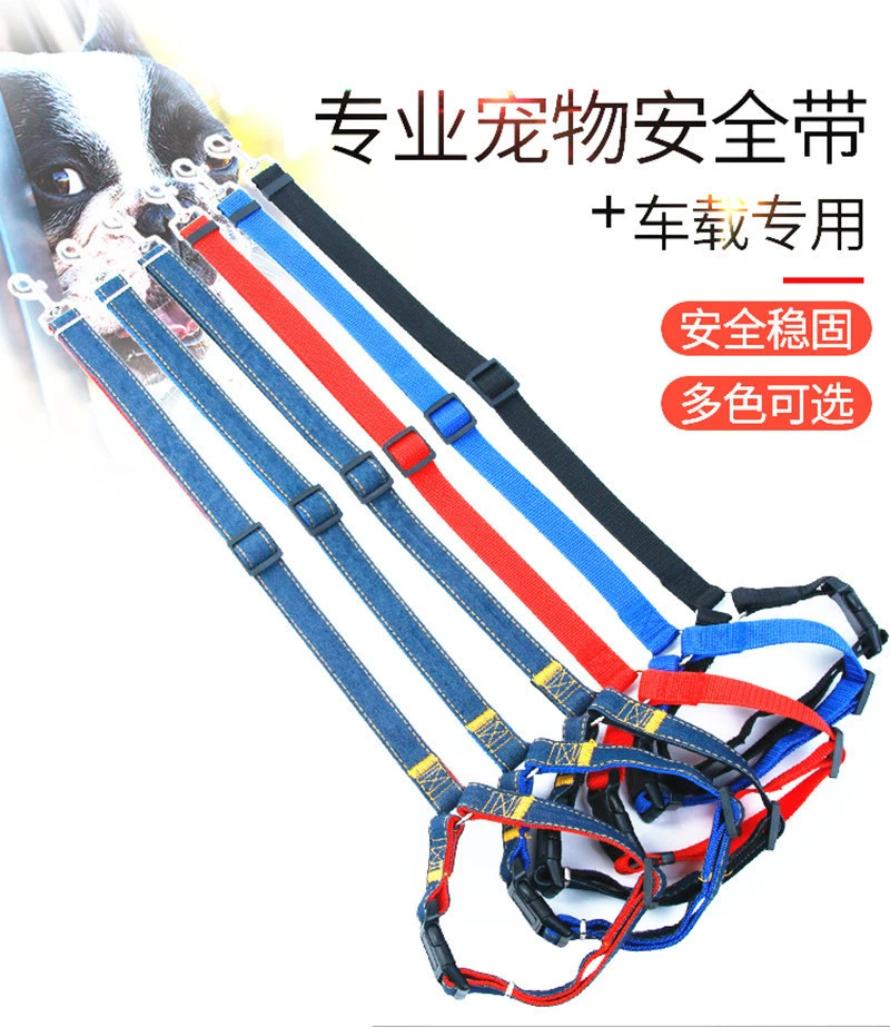 Safety rope, ring, seat belt with leash, Amazon, pet